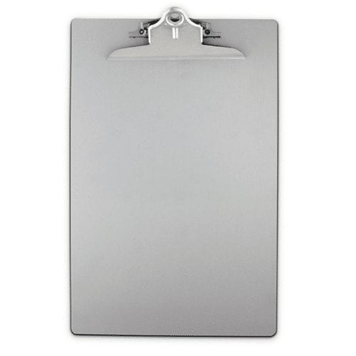 Saunders Aluminum Clipboard with High Profile Clip - Notepads, Clipboards, &amp; Pens