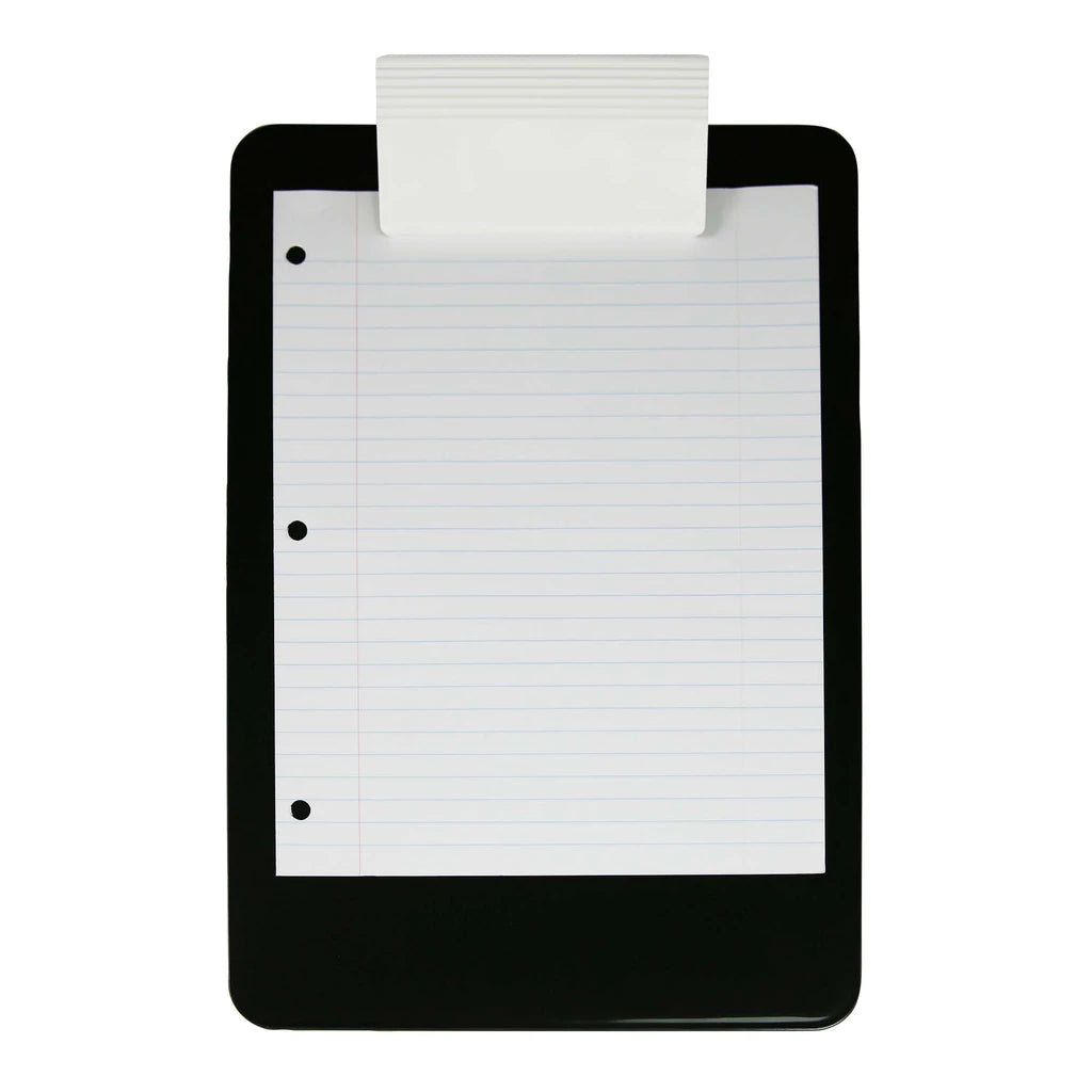 Saunders Antimicrobial Plastic Clipboard - Letter/A4 Size - Notepads, Clipboards, &amp; Pens