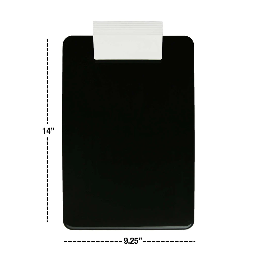 Saunders Antimicrobial Plastic Clipboard - Letter/A4 Size - Notepads, Clipboards, &amp; Pens