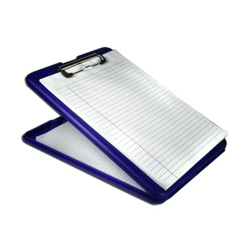 Saunders Slimmate Storage Clipboard - Letter/A4 - Notepads, Clipboards, &amp; Pens