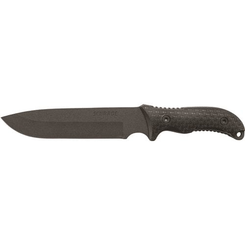 Schrade Frontier Full Tang Drop Point Fixed Blade SCHF37 - Knives