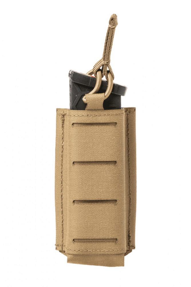 Sentry Pistol Single Mag Pouch - 9mm/.40, Coyote Brown