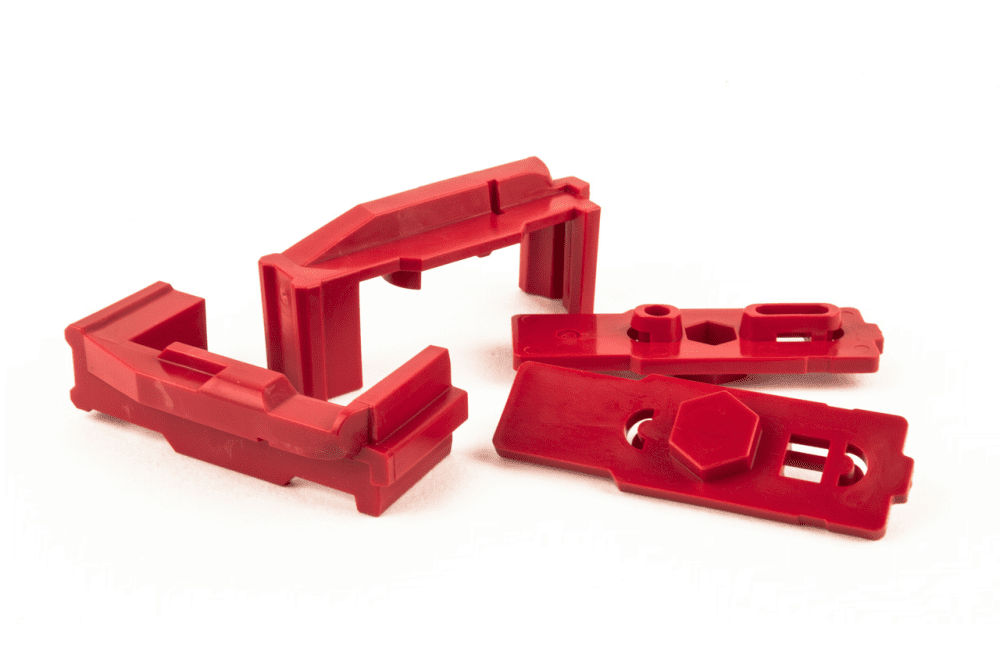 Sentry HexID AR10 2-Pack &#8211; Red -