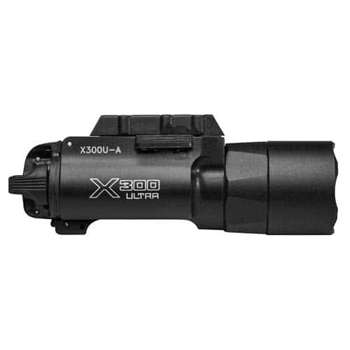SureFire X300U Rail-Lock LED Weaponlight - Black, Lever Latch Rail Mount