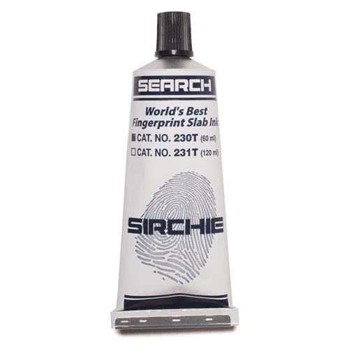 Search Fingerprint Ink Tube - 2 oz