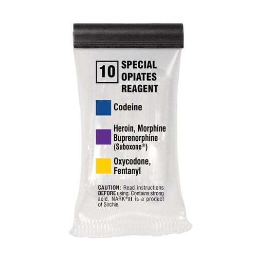 Sirchie NARK II Special Opiates Reagent - Heroin, Oxycodone NARK20010 - Tactical &amp; Duty Gear