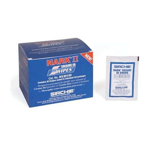 Sirchie Cocaine ID Swipes NS20150 - Tactical &amp; Duty Gear