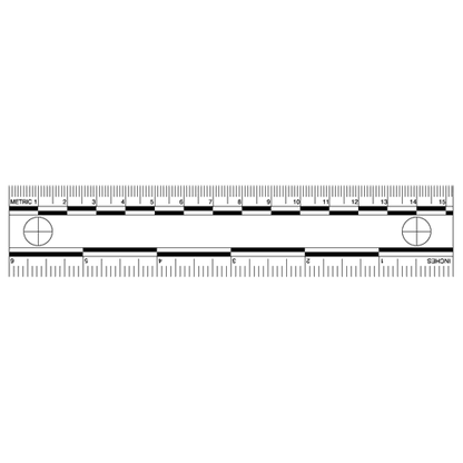 Sirchie 6" Photo Evidence Scales PPS400 - Tactical &amp; Duty Gear