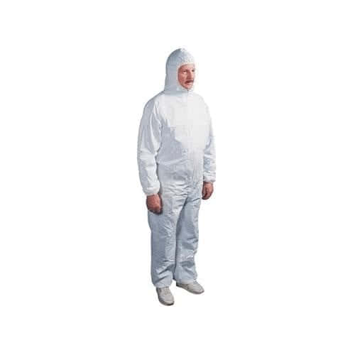 Sirchie Large Disposable Jumpsuit with Hood SF0072 (Large) - Tactical & Duty Gear