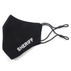 Sirchie SHERIFF Reusable Cotton Face Mask SFM300BS - Face Masks