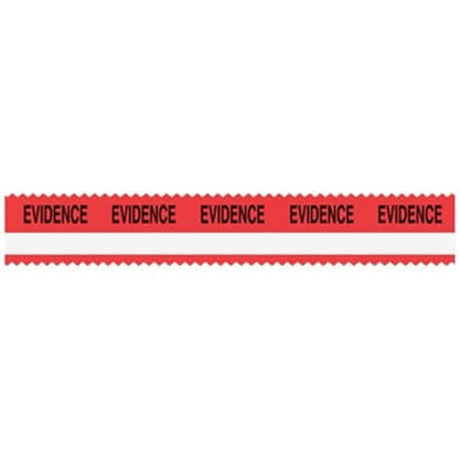 Sirchie SIRCHMARK Evidence Tape with White Stripe 108ft SM50002 - Tactical &amp; Duty Gear