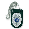 Strong Leather Company Badge Holder For Neck with Chain 71900-0002 - Badges &amp; Accessories