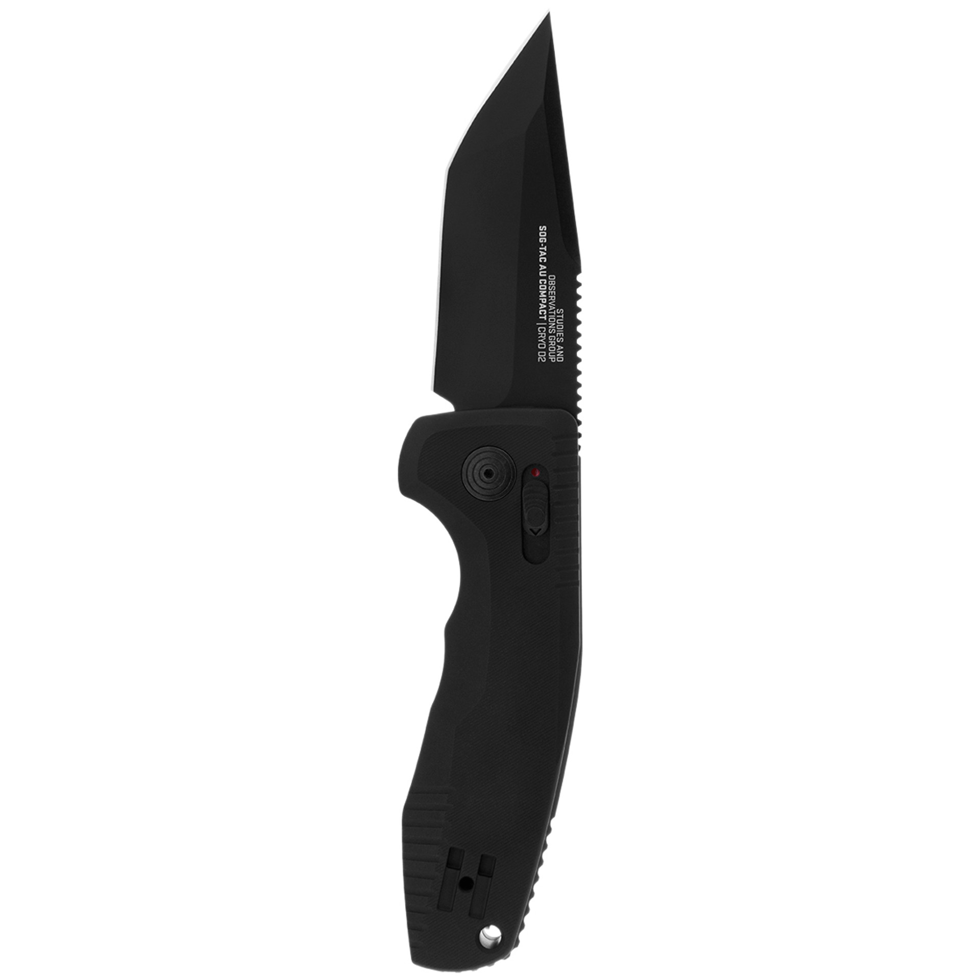 SOG SOG-TAC AU Compact Black / Tanto / Straight Edge 15-38-09-57 - Knives