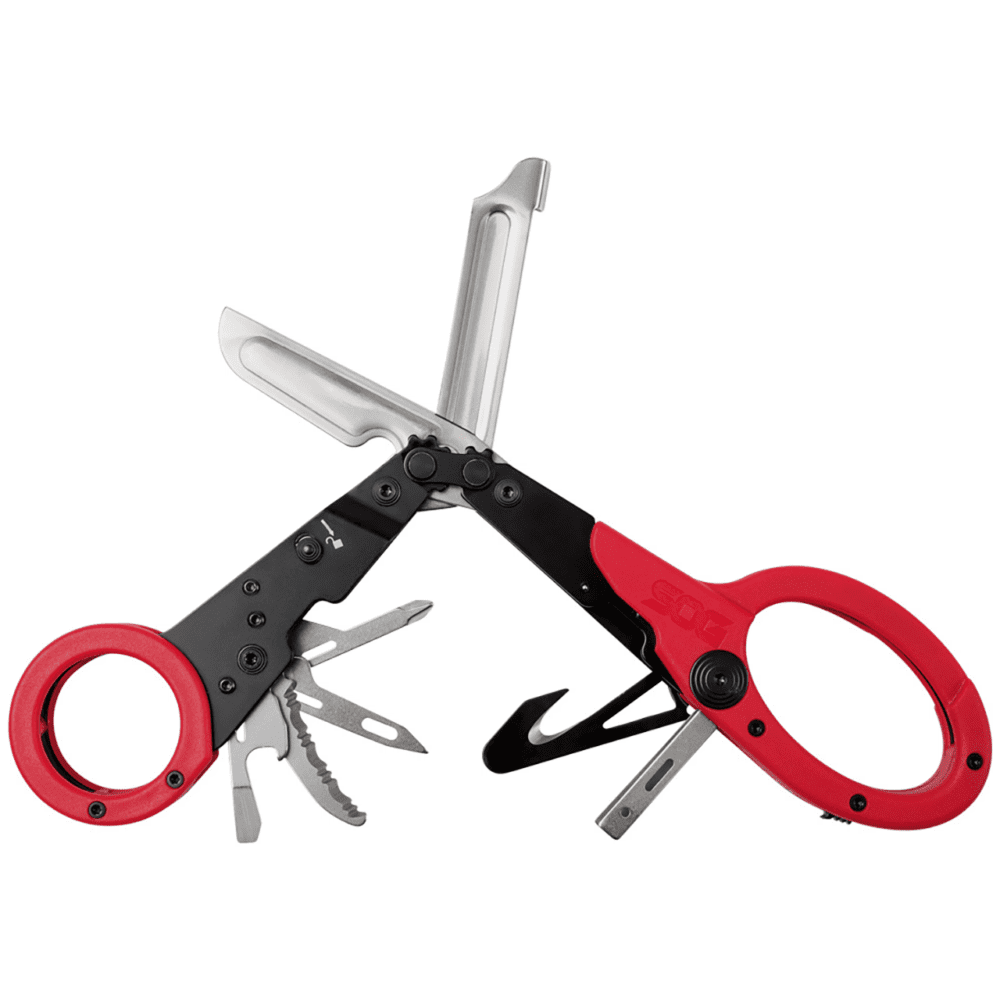 SOG ParaShears Multi-Tool Shears - Red