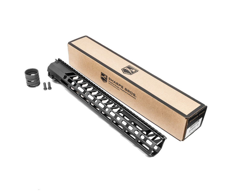 Sharps Bros 15'' Full Top Rail MLOK Handguard - Newest Products