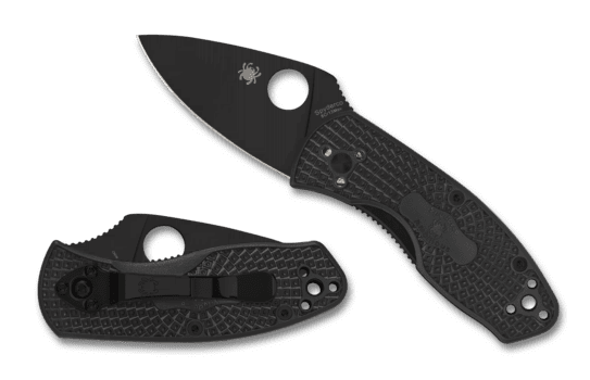 Spyderco Ambitious Lightweight Black Blade C148PBBK - Newest Products
