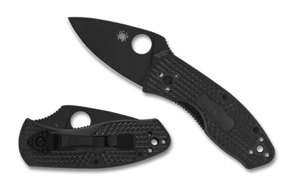 Spyderco Ambitious Lightweight Black Blade C148PBBK - Newest Products