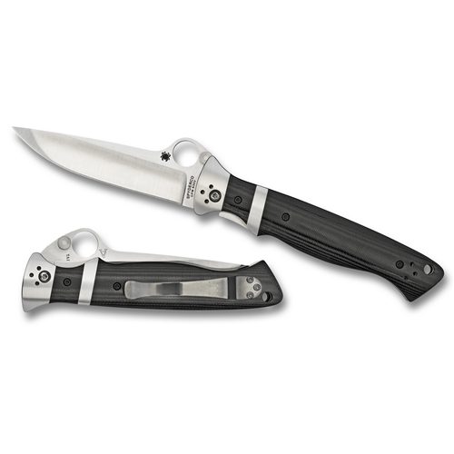 Spyderco Vallotton Folding Knife C149GP - Newest Products