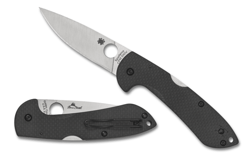 Spyderco Siren Carbon Fiber CPM S90V    Sprint Run C247CFP - Newest Products