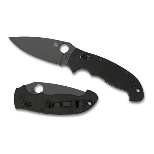 Spyderco Manix2 XL Knife - Satin or Black - Knives