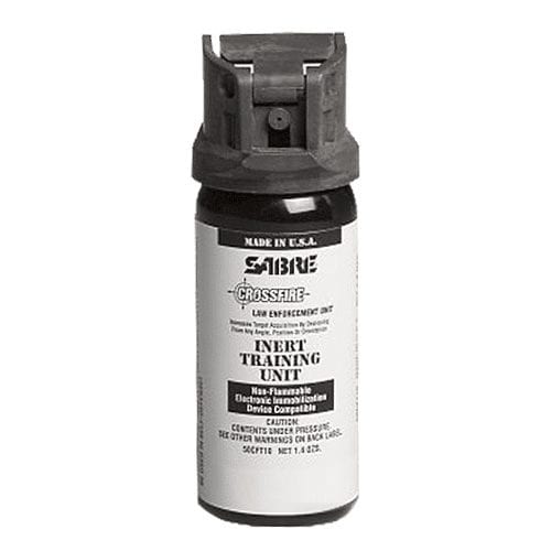 Sabre Crossfire Active and Inert Pepper Spray (Inert, 0.33% MC, 0.67%, 1.33% MC.) - Tactical &amp; Duty Gear