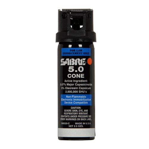 Sabre 5.0 Pepper Spray 0.67% MC, 5% OC, 10% OC  - Tactical & Duty Gear