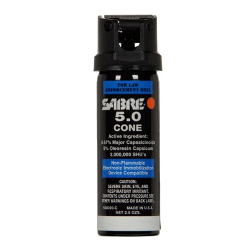 Sabre 5.0 Pepper Spray 0.67% MC, 5% OC, 10% OC  - Tactical &amp; Duty Gear