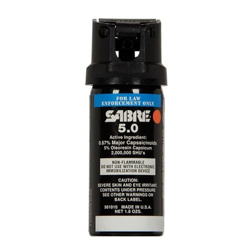Sabre 5.0 Pepper Spray 0.67% MC, 5% OC, 10% OC  - Tactical &amp; Duty Gear
