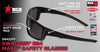 MCR Safety SR4 Swagger, Black Frame, Gray Max36 Len SR422PF - Newest Arrivals
