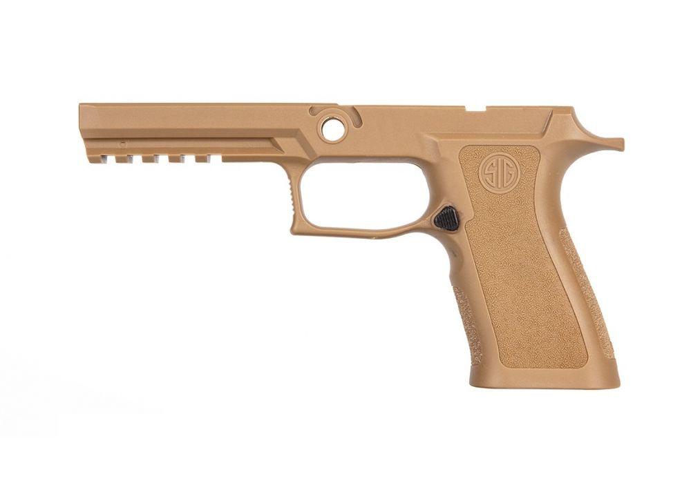 SIG SAUER P320 X-Series Full Grip Module Assembly - Coyote, M