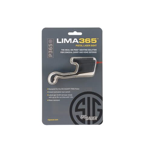 SIG SAUER LIMA365 Red Trigger Guard Laser - Red