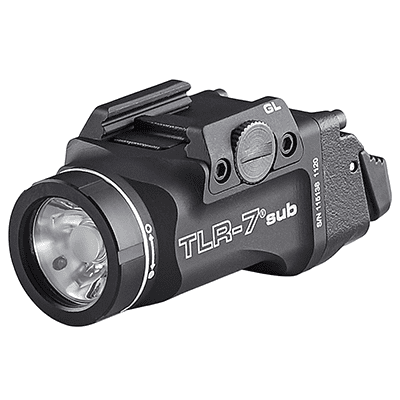 Streamlight TLR-7 sub Weapon Light for 1913 SHORT Railed Subcompact Handguns 69402 - Tactical & Duty Gear