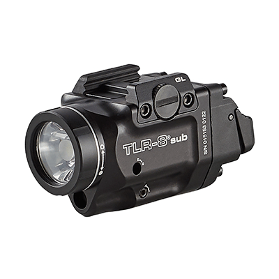 Streamlight TLR-8 Sub with Red Laser - Glock 43X/48 MOS & 43X/48 Rail 69411 - Tactical & Duty Gear
