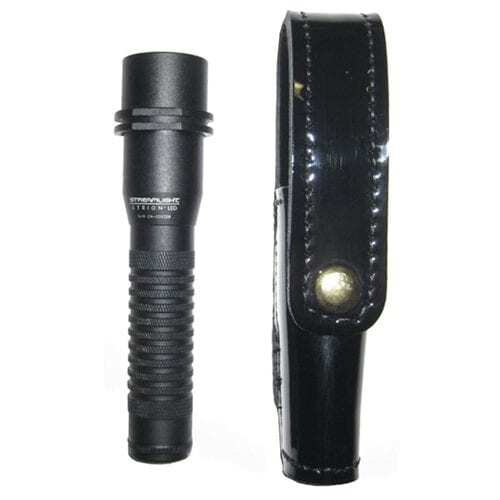 Stallion Leather Streamlight Strion LED Covered Holder - Plain, Brass