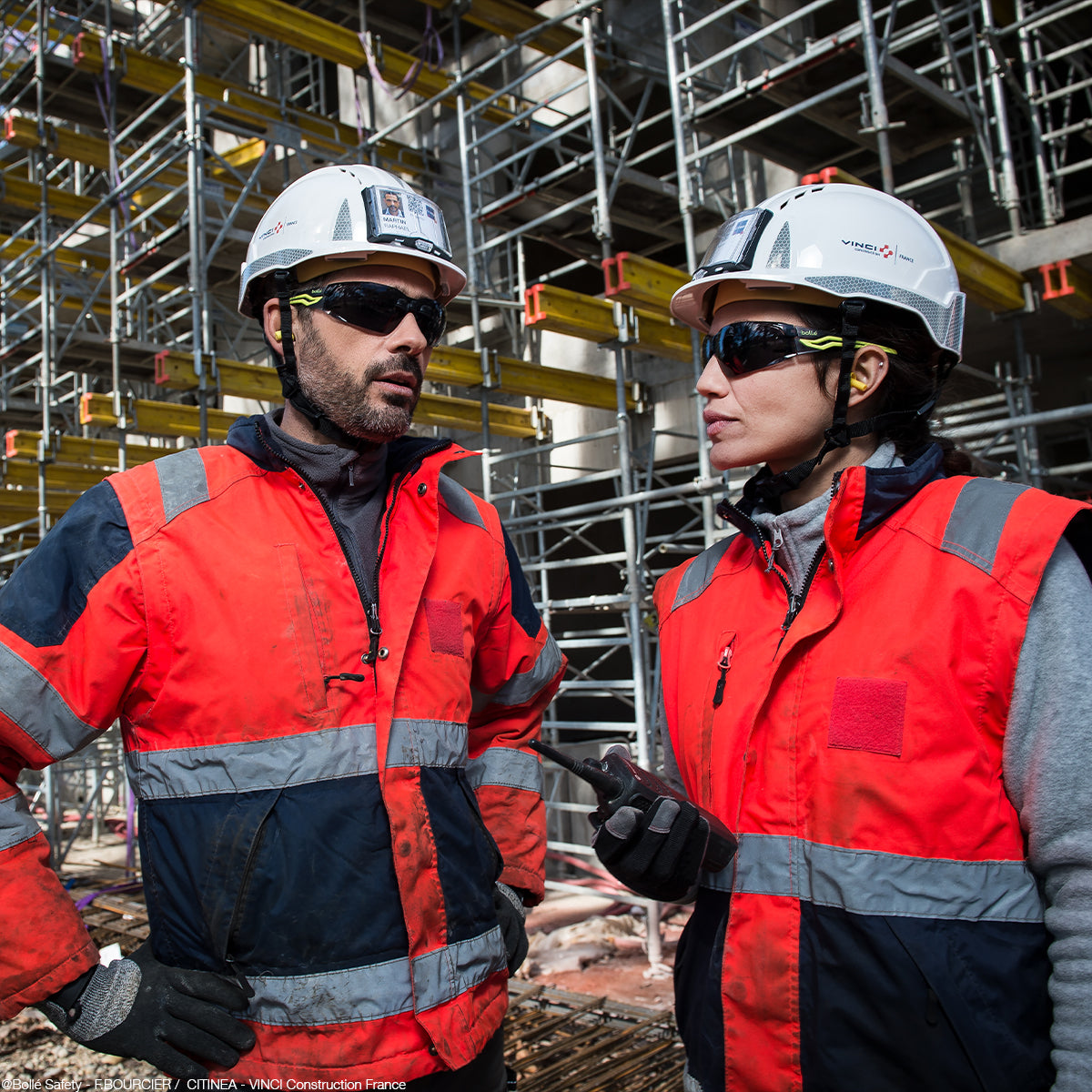 Bollé SILEX SAFETY SPECTACLES PC CLEAR ASAF PC TPR RIMLESS - Shooting Accessories