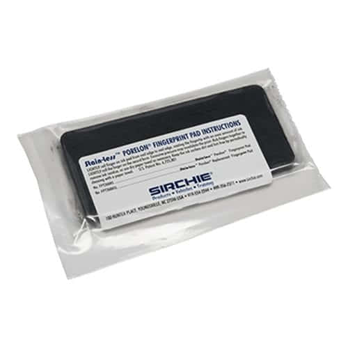 Sirchie PORELON Replacement Ink Pad FPT268A – permanent fingerprint ink pad for law enforcement