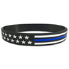 Thin Blue/Red Line American Flag Bracelet