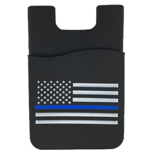 Thin Blue Line/Thin Red Line Cell Phone Credit Card Holder