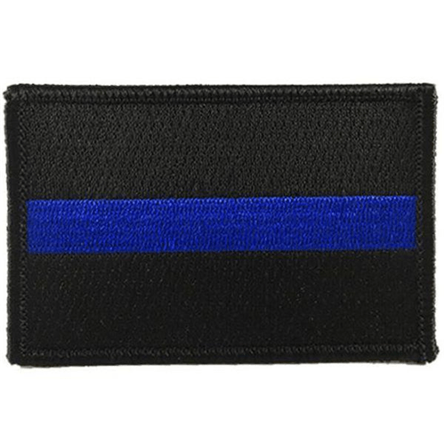 Thin Blue Line Public Safety Flag Patches Thin Blue/Red/Silver/Gold Line