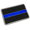 Thin Blue Line American Flag Vehicle Emblem - Flags