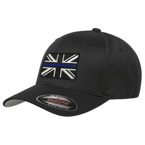 Thin Blue Line FlexFit Dual American Flag Ball Cap