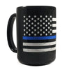 Thin Blue Line American Coffee Mug 11oz or 15oz