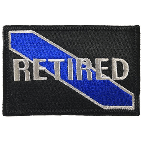 Thin Blue Line Public Safety Flag Patches Thin Blue/Red/Silver/Gold Line