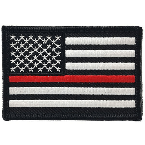 Thin Blue Line Public Safety Flag Patches Thin Blue/Red/Silver/Gold Line