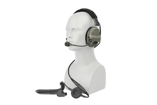 Safariland Liberator® IV Advanced Single Comm Headset And PTT System - Shooting Accessories