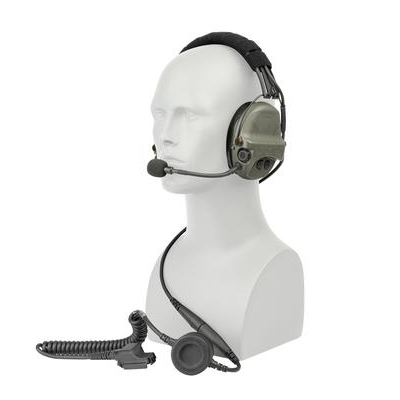 Safariland Liberator® IV Advanced Single Comm Headset And PTT System - Shooting Accessories