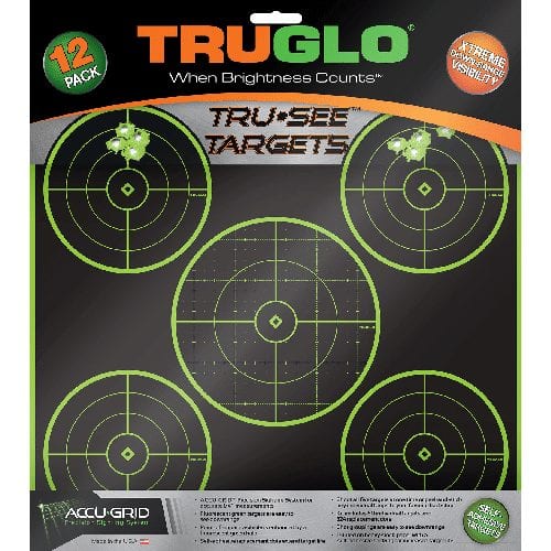 Truglo Splatter Target 5-Bullseye - Shooting Accessories