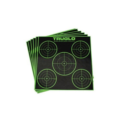 Truglo TRU-SEE Splatter Target 5-Bullseye TG11A6 - Shooting Accessories