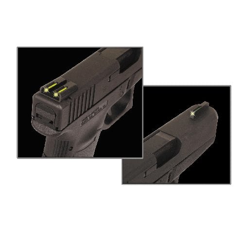 Truglo TFO Tritium/Fiber-Optic Sights TG131GT1Y - Shooting Accessories