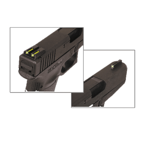 Truglo TFO Tritium/Fiber-Optic Sights SF XD TG131XTY - Shooting Accessories